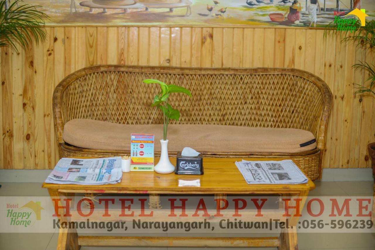 Hotel Happy Home Chitwan Bagian luar foto
